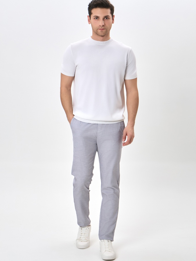 Jumper qisqa qisma oq L  SS24BS2-29-19896