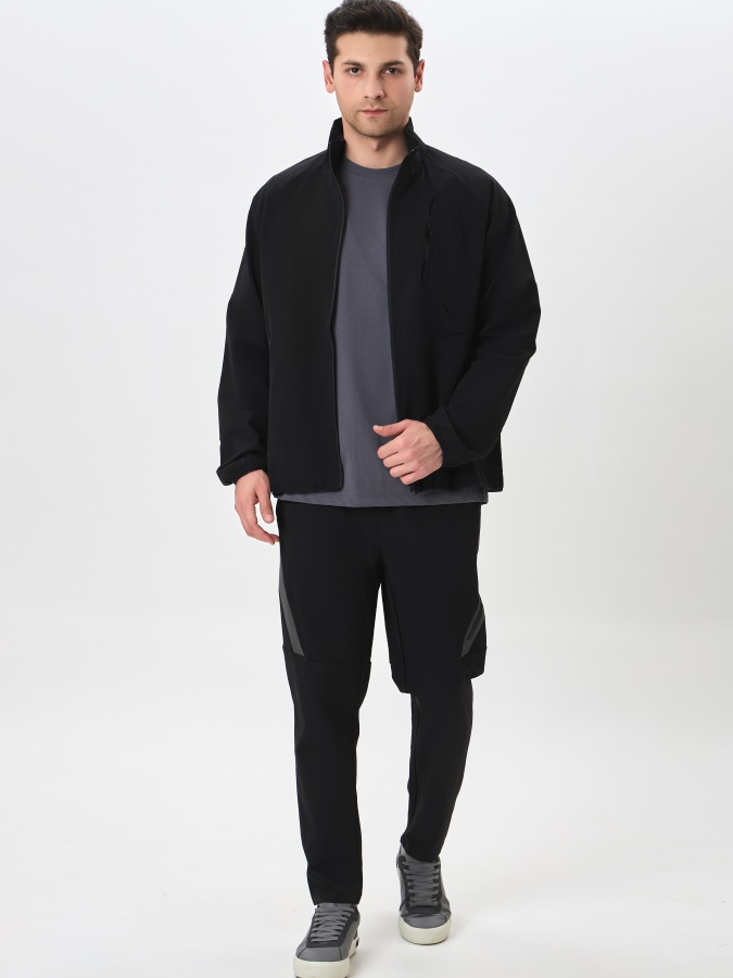 Олимпийка короткая длина Black XL AW23SP2S-34-19178
