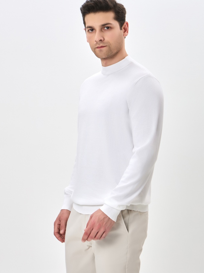 Jumper uzun qisma oq S  AW23CA2N-29-19114