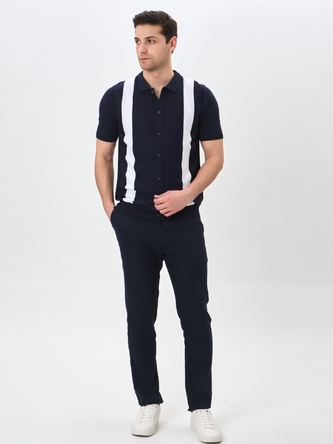 Jumper qisqa qisma Navy M  SS24CR2-29-20039