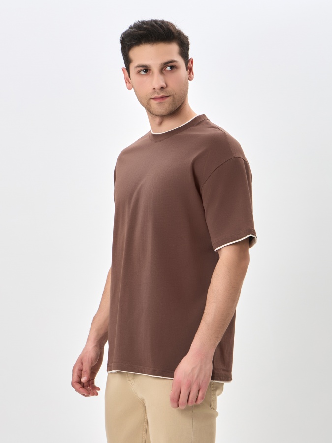 Футболка короткий рукав Brown XL SS24CR2-25-20078