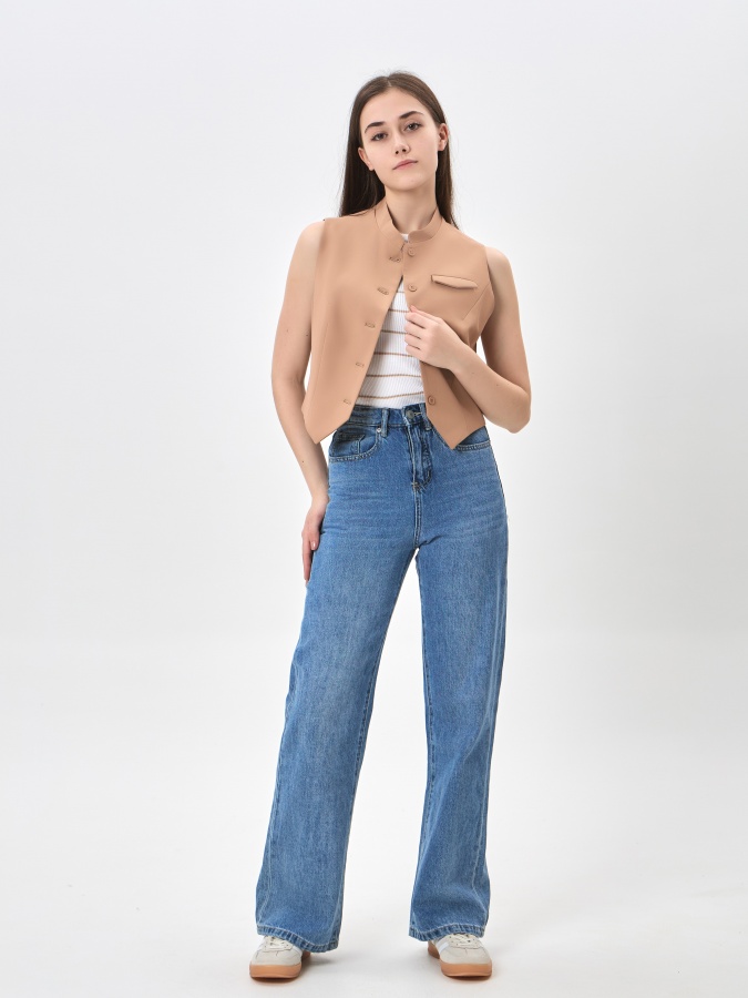 Beige l ayollar ko'ylagi  SS24WES-21143