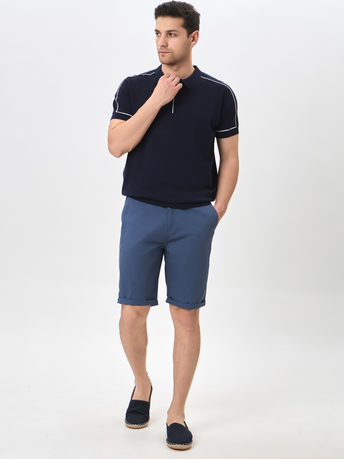 Jumper qisqa qisma Navy L  SS24CL2-29-20115