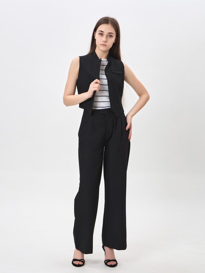 Женские брюки Black XL SS24WES-21146