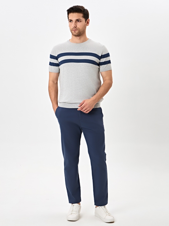 Jumper qisqa qisma kulrang M  AW24CR2-29-20305