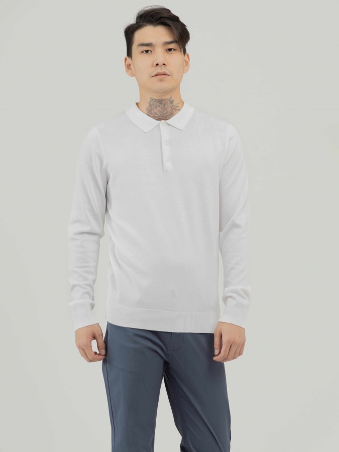 Jumper uzun qisma oq S  SS23CA2N-29-12445