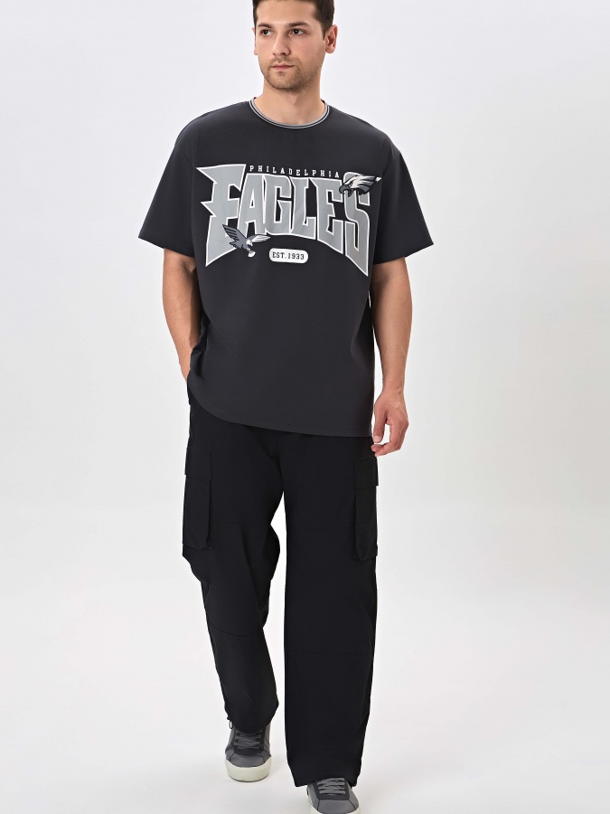 Футболка короткий рукав Dark Grey XL SS24CR2-25-20279