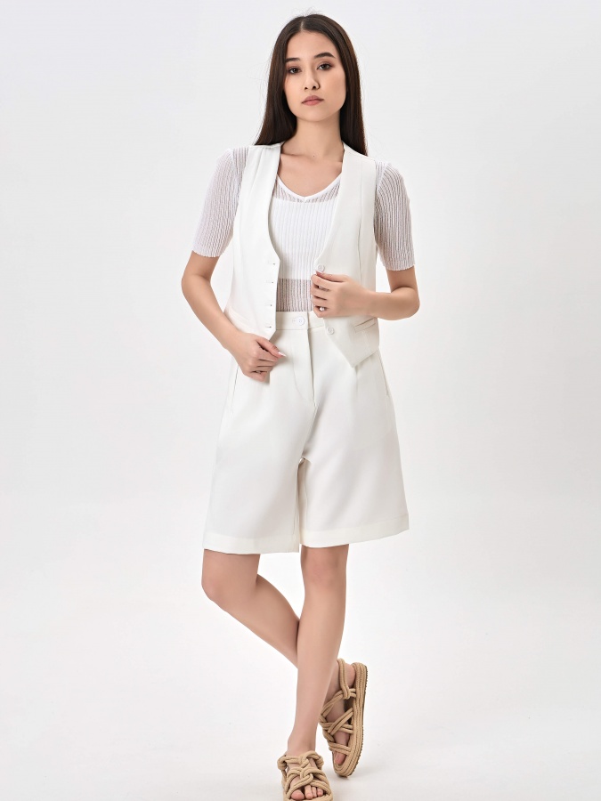 Женские шорты White M SS24WES-21127
