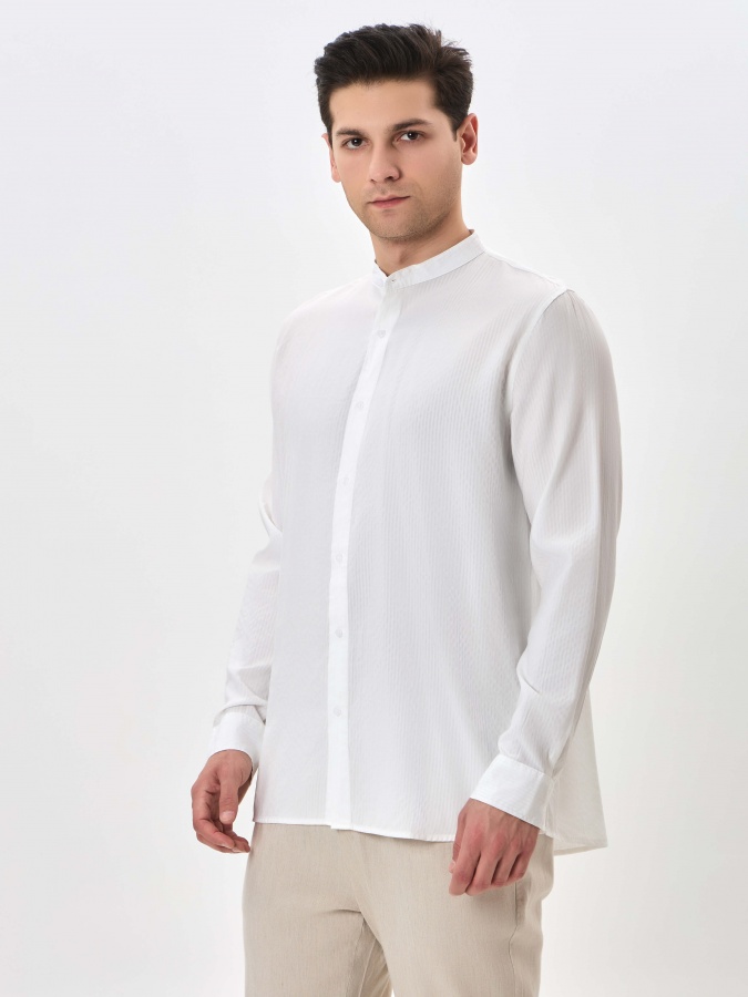 Рубашка длинный рукав White XXL SS24CR2-19-20034