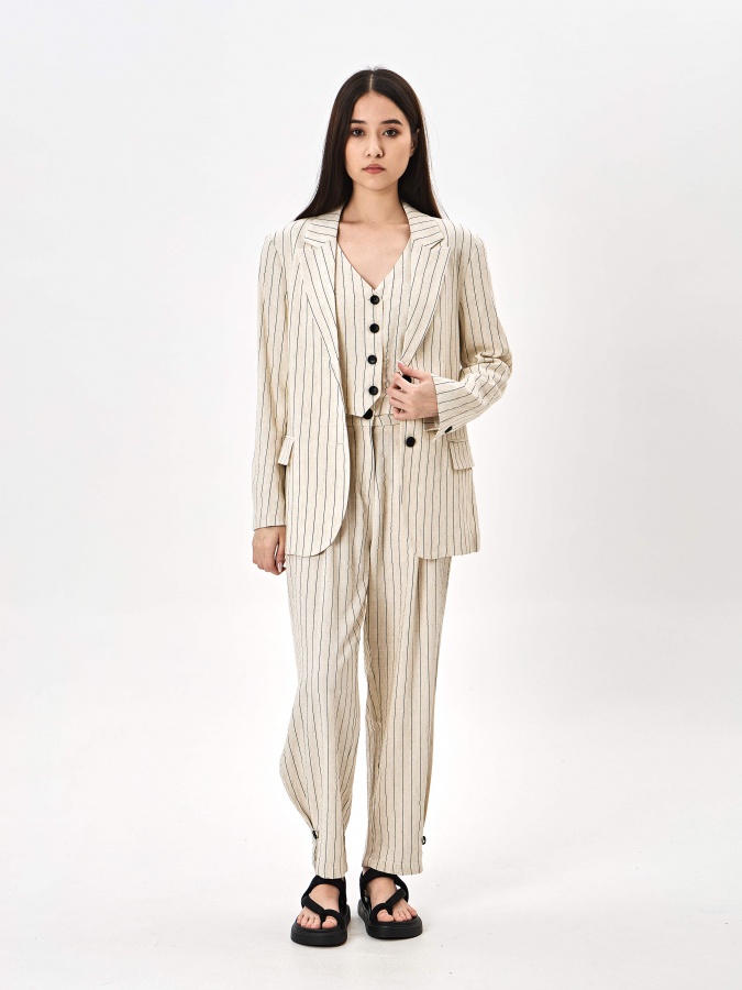 Beige s ayollar ko'ylagi  SS24WES-21221