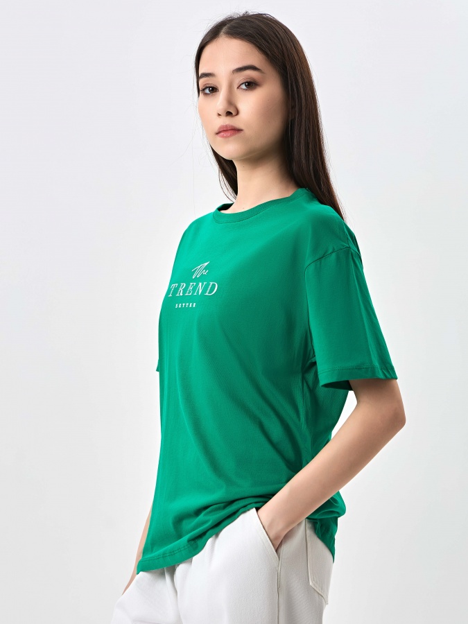 Green M ayollar futbolkasi  SS24WBA-52208