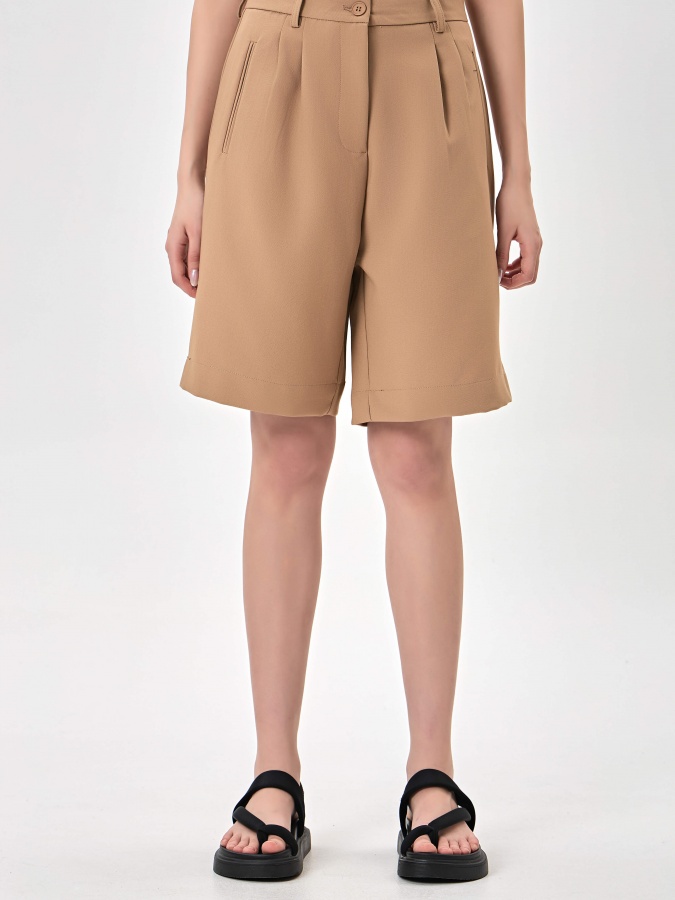 Женские шорты Beige M SS24WES-21127