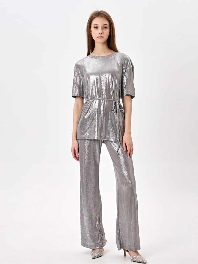 Женская футболка Grey XS SS24WES-21279