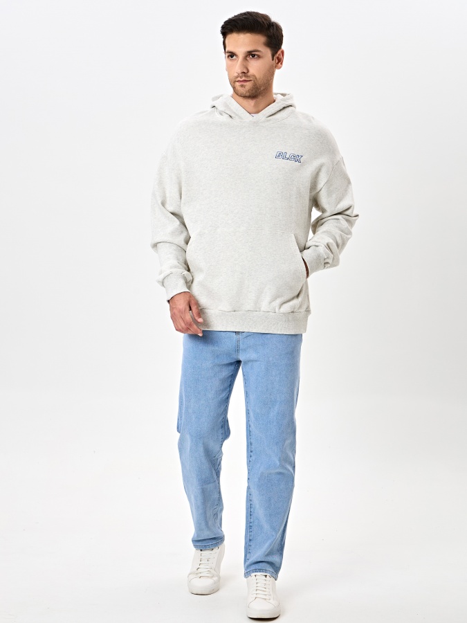 Толстовка короткая длина Grey XL AW23CA2N-2-19443