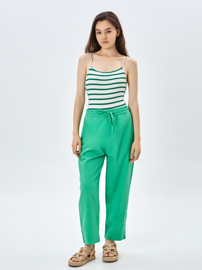 Женские брюки Green M SS24WES-21218