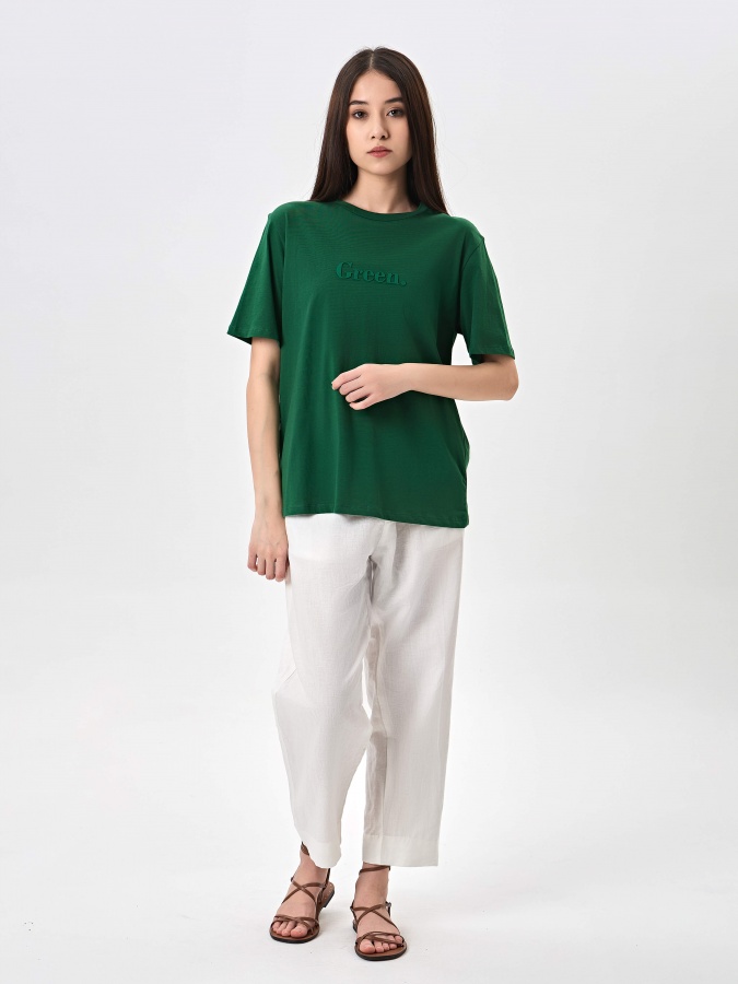 Женская футболка Green S SS24WBA-52201
