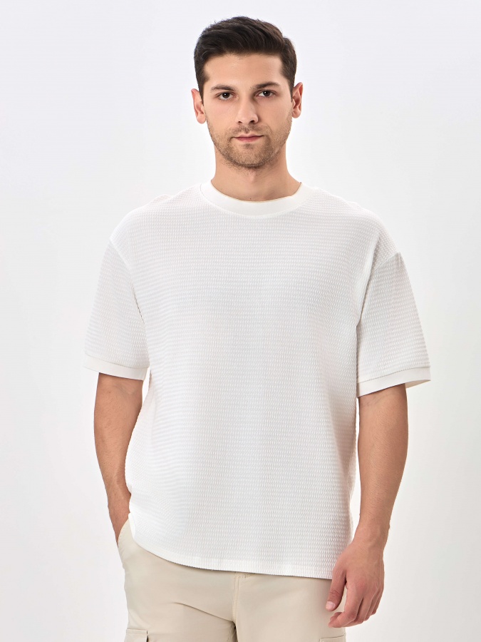 Футболка короткий рукав White XL SS24CR2-25-20041