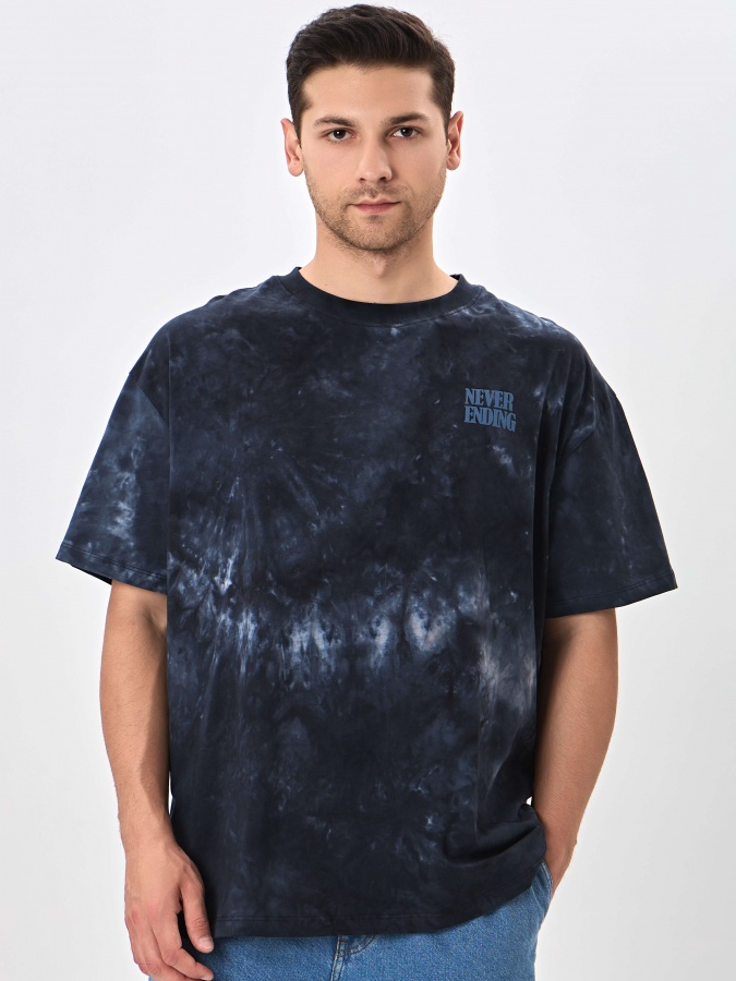 Futbolka qisqa yengli Navy M  SS24CR2-25-20283