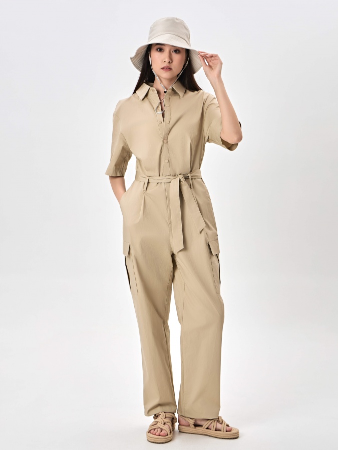 Beige L Kombinezonlari  SS24WES-21176