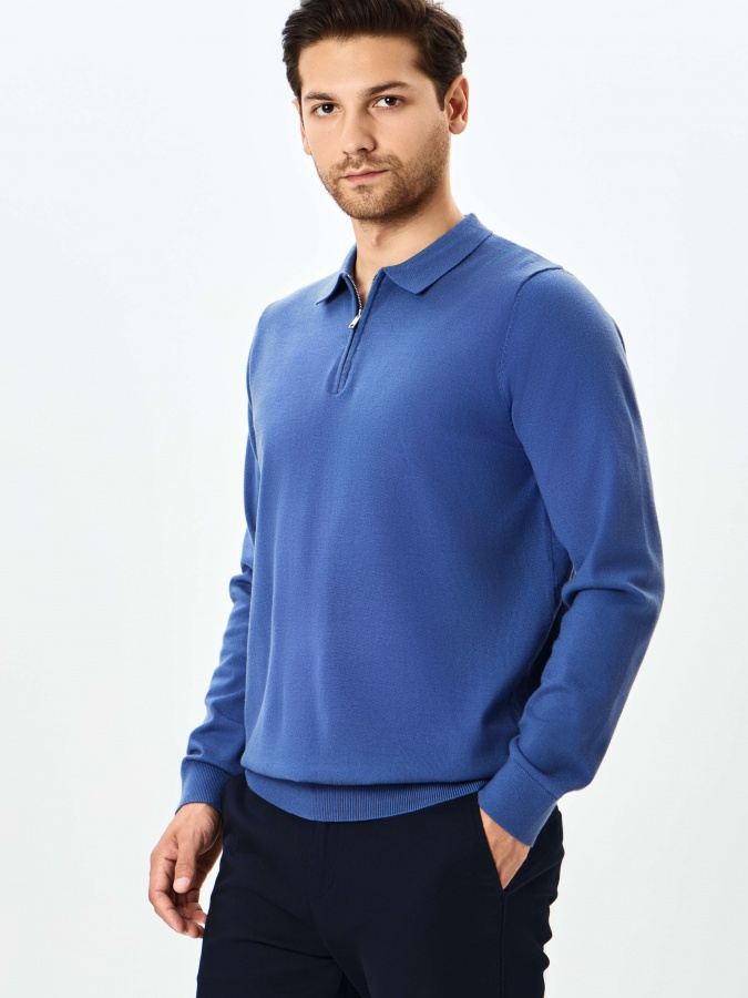 Jumper Blue XXL qisqa qisma  AW24CR2-29-20335