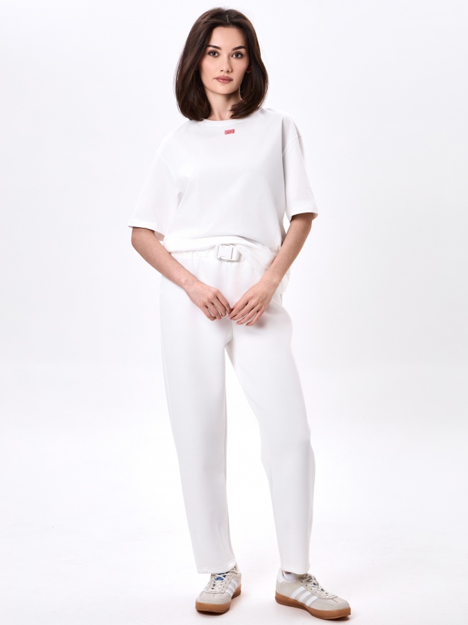Женские брюки White S AW24WES-21032