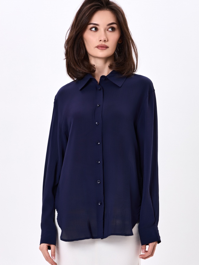 Navy m ayollar ko'ylagi  AW24WES-21025