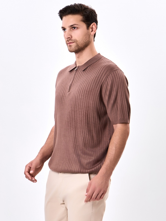 Jumper qisqa qisma Beige S  AW24CR2-29-20963
