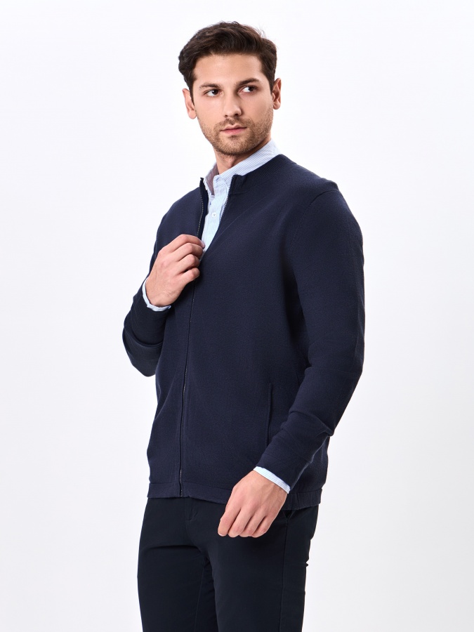 Kardigan qisqa uzunligi Navy XL  AW24CR2-33-20782