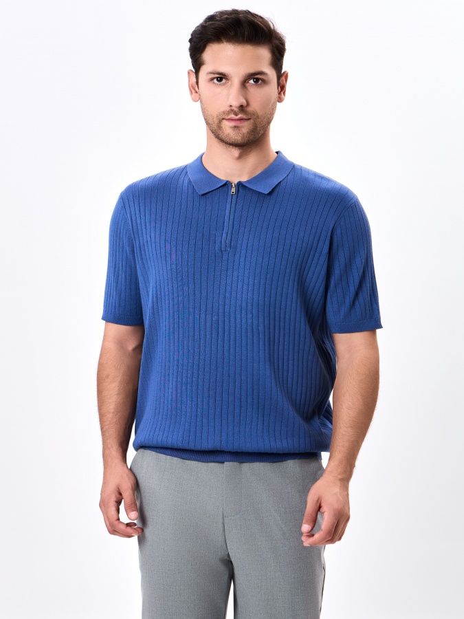 Jumper Blue XL qisqa qisma  AW24CR2-29-20963