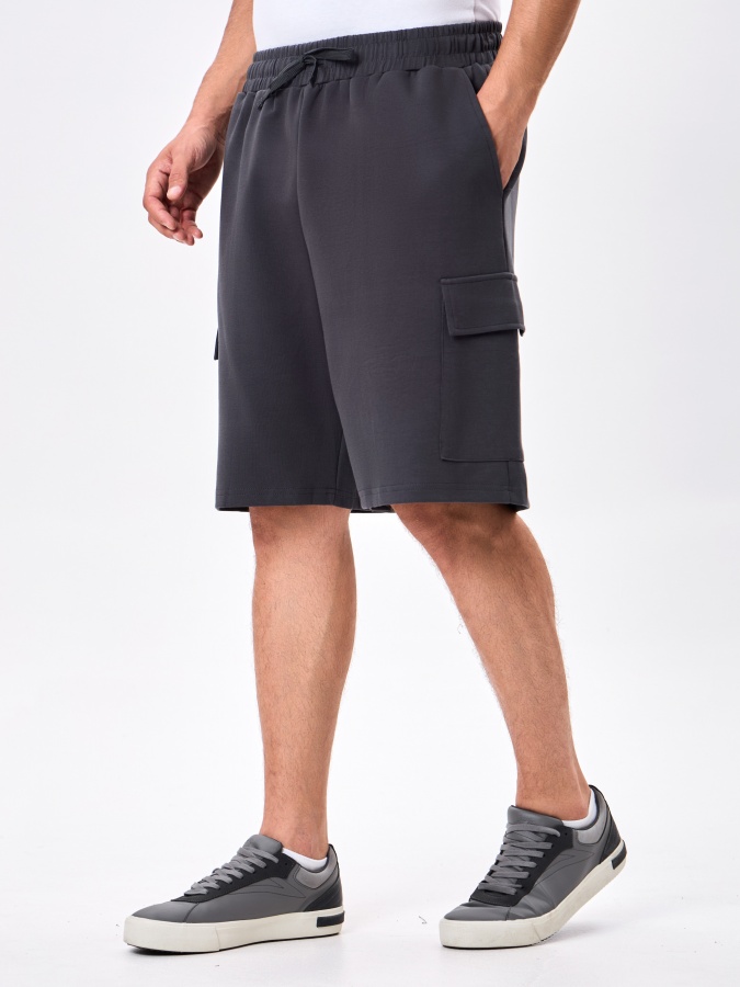 Dark Grey L Shortilari  AW24CR3-26-20975