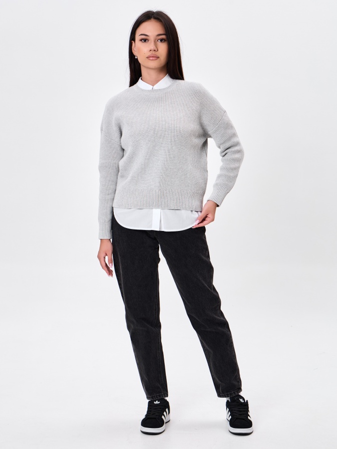 Qora M ayollar jinsi shimlari  AW24WDE-41017
