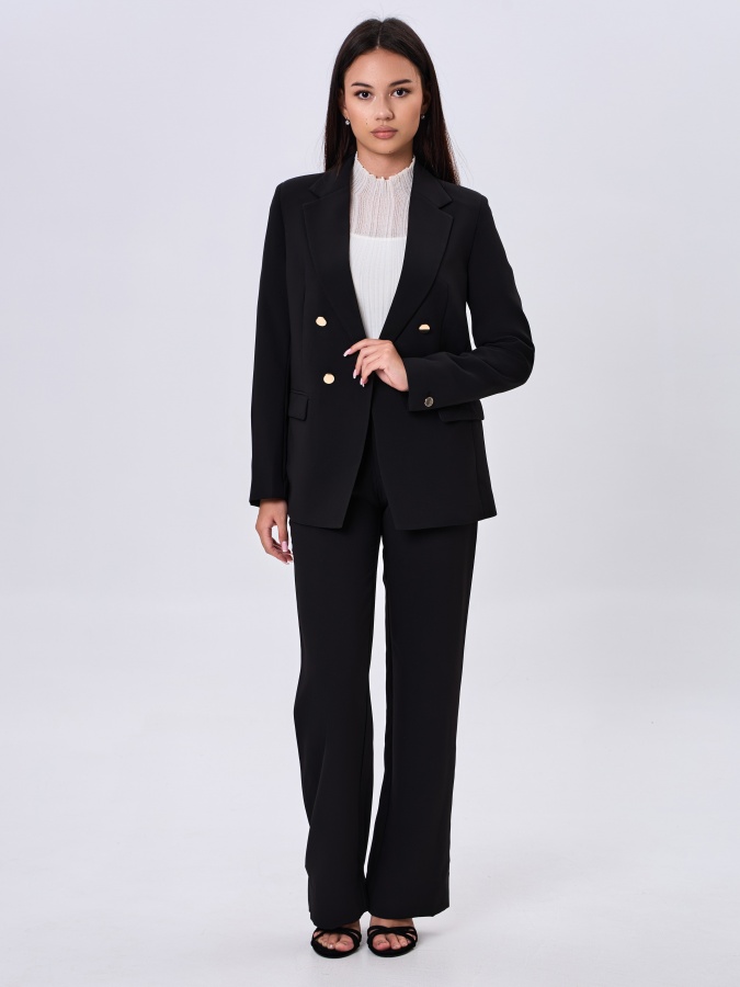 Qora L ayollar shimlari  AW24WES-21058