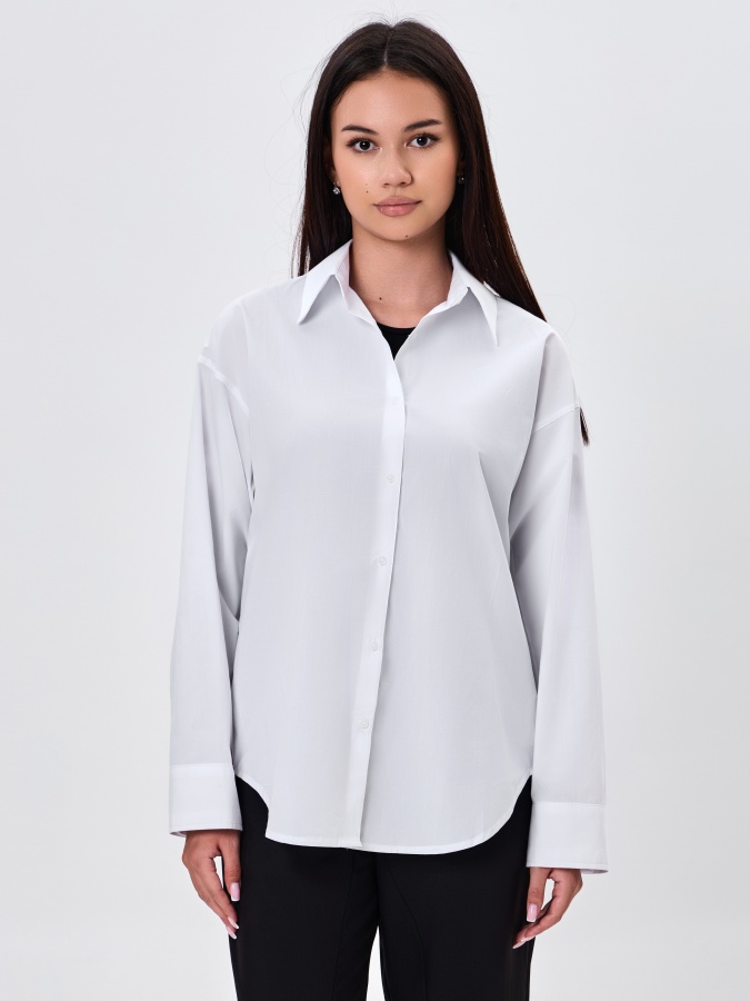 Женская рубашка White L AW24WES-21031