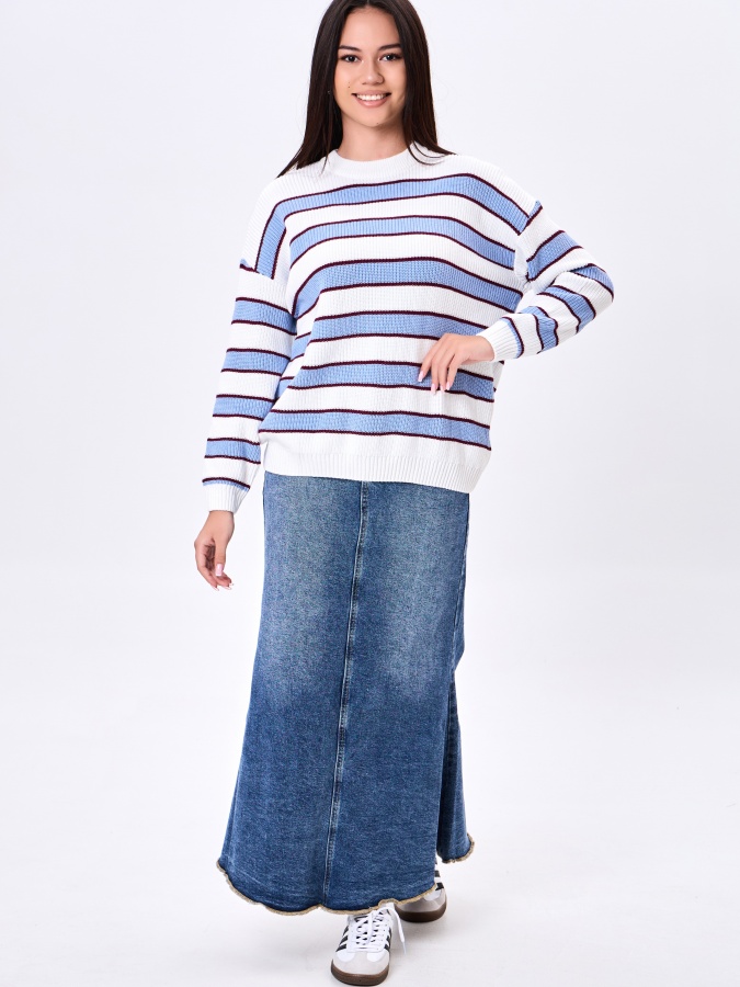 Oq s ayollar jumperi  AW24WKN-92069