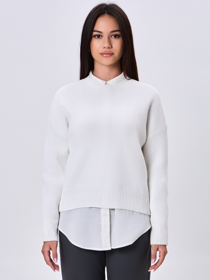 Женский джемпер Whisper White XL AW24WKN-92068
