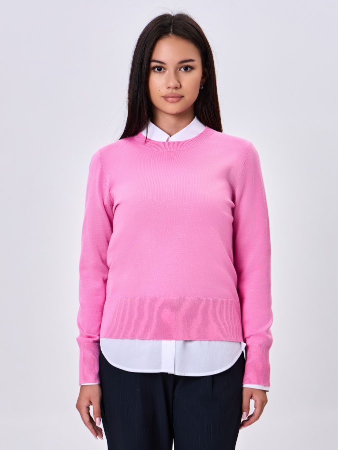 Женский джемпер Pink L AW24WKN-92066