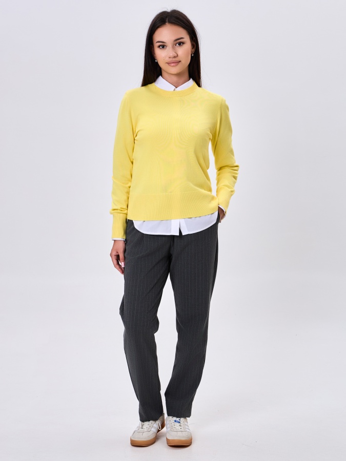 Sariq M ayollar jumperi  AW24WKN-92066