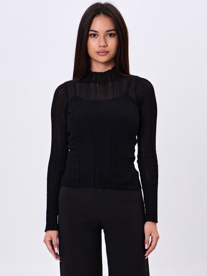 Женский джемпер Black XL AW24WKN-92044