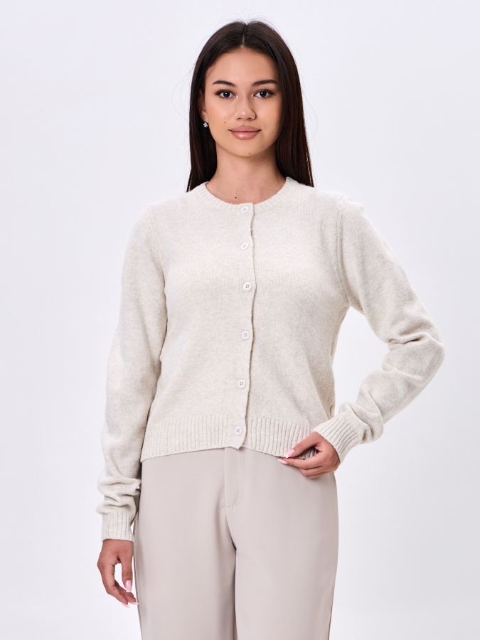 Женский кардиган Whisper White S AW24WKN-92086