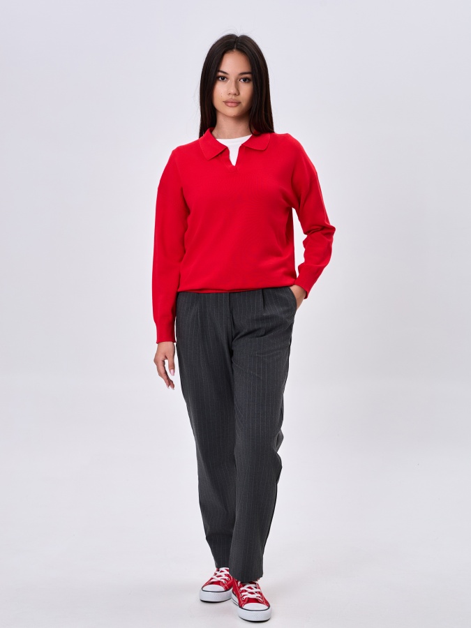 Red XL ayollar jumperi  AW24WKN-92067