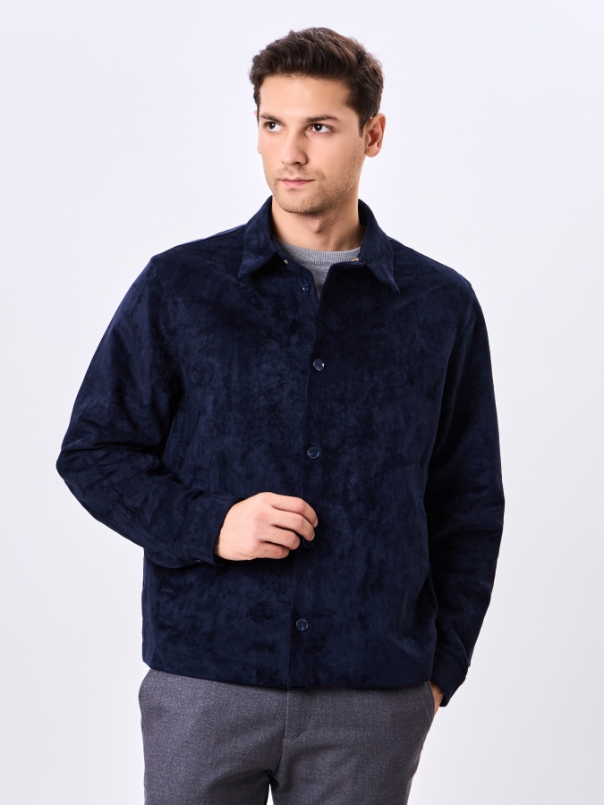 Ветровка короткая длина Navy L AW24CR1-27-20989