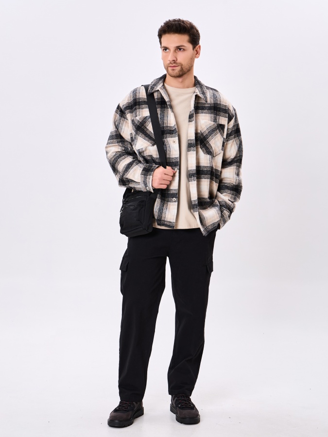 Рубашка длинный рукав Beige XXL AW24CR2-19-20847