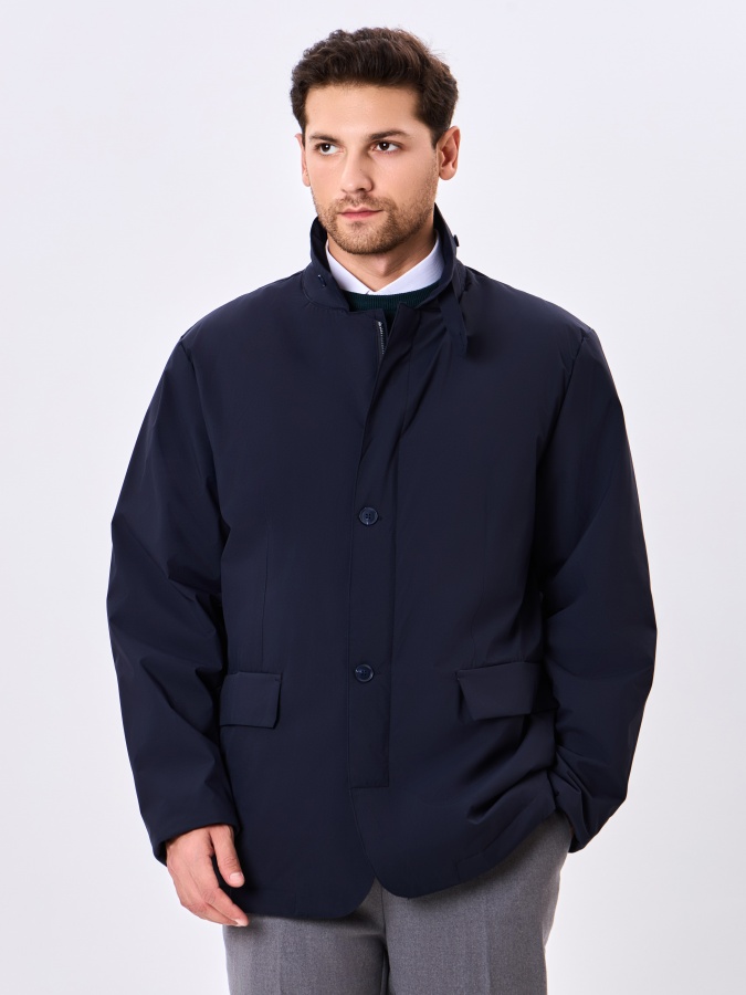Qisqa uzunlikdagi Navy XL ko'ylagi  AW24CR1-12-20880