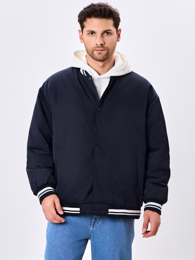 Ветровка короткая длина Navy XL AW24CR1-27-20846