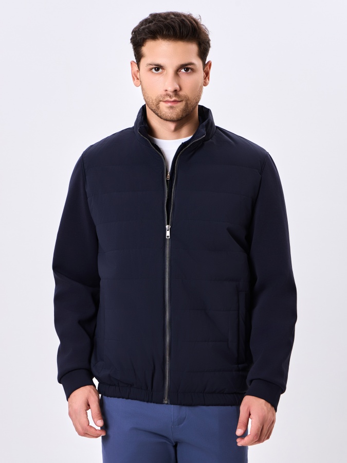 Qisqa uzunlikdagi Navy M ko'ylagi  AW24CR1-12-20892