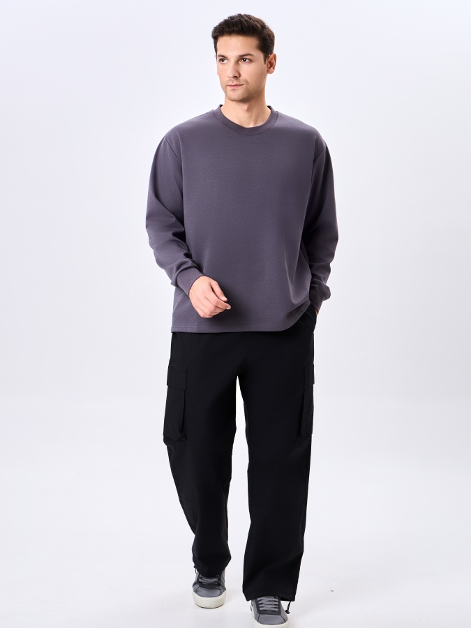 Футболка длинный рукав Dark Grey S AW24CR2-25-20988