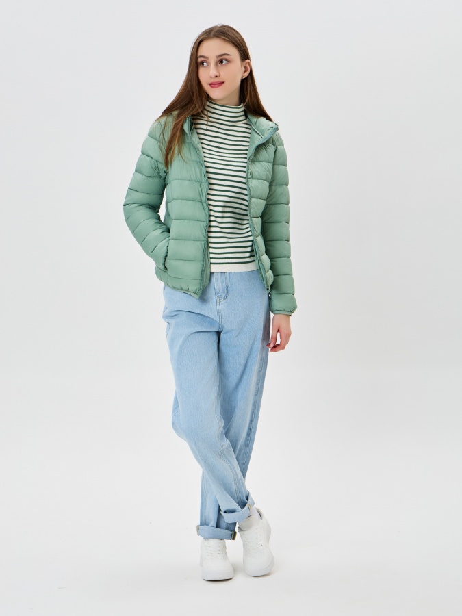 Ayollar ko'ylagi qisqa uzunligi Menthol XL AW23WBA-52059