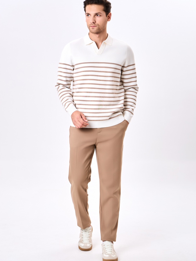Джемпер длинный рукав White L AW24CR2-29-21080