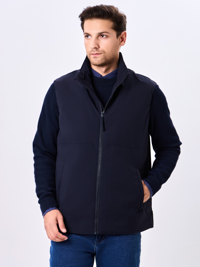 Yelek qisqa uzunligi Navy L AW24CR1-32-20811
