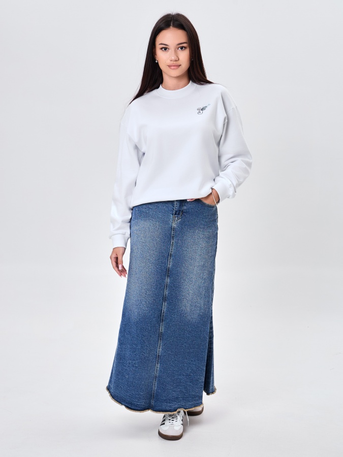 Maxi Blue l yubka  AW24WDE-41045